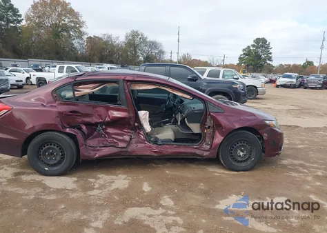 2015 Honda Civic Lx from USA, damaged, VIN 19XFB2F58FE087701